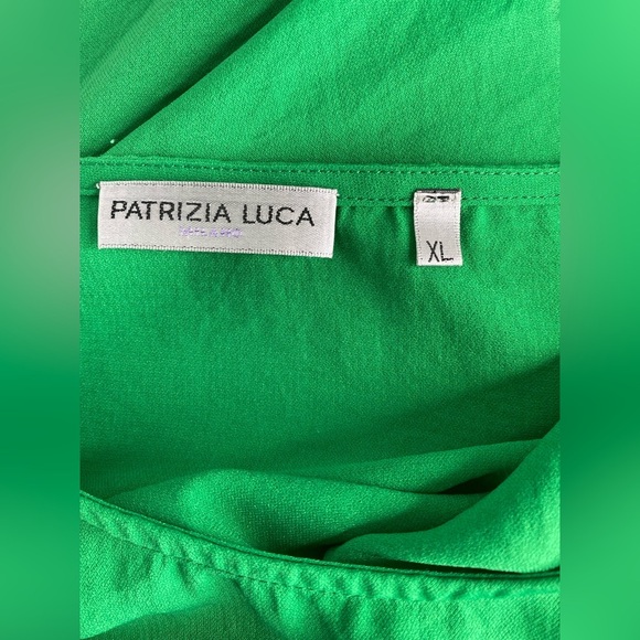PATRIZIA LUCA Green Sleeveless High-Low Tunic Dress - Picture 3 of 16